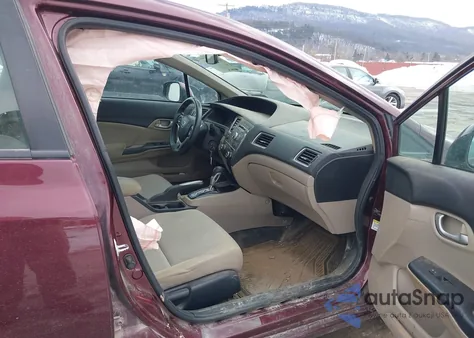 2013 Honda Civic Lx z USA, uszkodzony, nr VIN 19XFB2F59DE257464